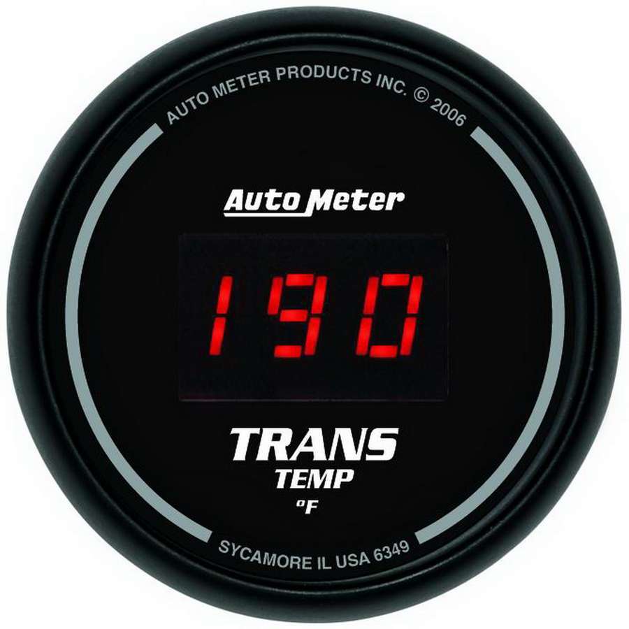 AUTOMETER #6349 2-1/16in DG/B Trans Temp Gauge