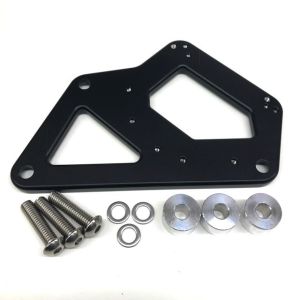 DRAG RACE SOLUTIONS #6600-300B Cylinder Head Coil Mount Bracket - BBC Black