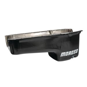 MOROSO #20181 SBC Oil Pan - Pass. Dipstick
