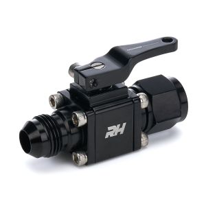 REDHORSE PERFORMANCE #4676-08-08-2 Inline Shut Off Valve 8AN Female Inlet/Outlet