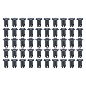 Ti22 PERFORMANCE #TIP8134-50 Oval Head Buttons .600 Long Black 50 Pack