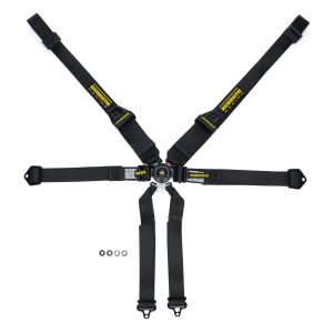 SCHROTH RACING #SR91543-6 Harness 6pt Profi II SFI Hans Black
