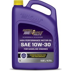 ROYAL PURPLE #ROY51130 10w30 Multi-Grade SAE Oil 5 Quart Bottle