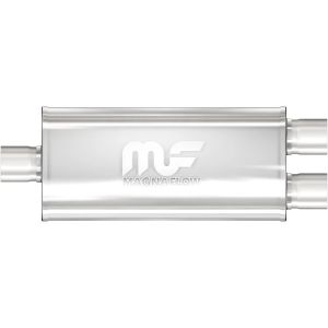MAGNAFLOW PERF EXHAUST #12288 Stainless Muffler 3in Inlet/Dual 2.5in Out