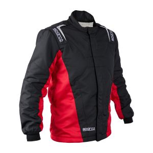 SPARCO #BRS0054U0K12066 Jacket Stint Black/Red XX-Large / 3X-Large