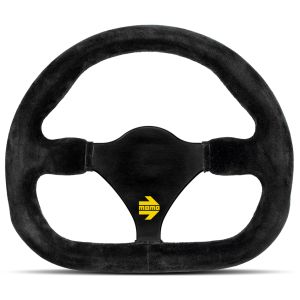 MOMO AUTOMOTIVE ACCESSORIES #R1925/29S MOD 27 Steering Wheel Black Suede