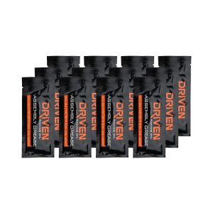 DRIVEN RACING OIL #00734-12 Assembly Grease  5/8oz. Packet Case 12x5/8oz