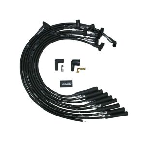 MOROSO #73711 Ultra 40 Plug Wire Set BBC Over V/C HEI  Black