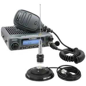 RUGGED RADIOS #RK-G4 GMRS Mobile Radio Kit Rambler G4 w/Antenna
