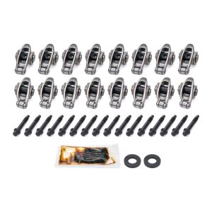 PRW INDUSTRIES, INC. #636417 Cast Steel Rocker Arm Kit GM LS  1.7 Ratio 8mm