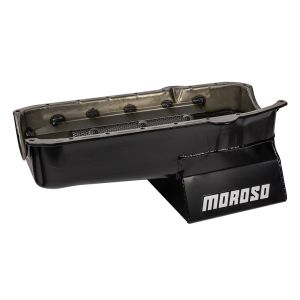 MOROSO #20206 SBC Street/Strip Oil Pan 86-Up 1-Piece Rear Main