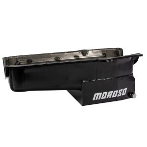 MOROSO #21320 SBC C/T Oil Pan - 7qt. 1pc. Rear Main