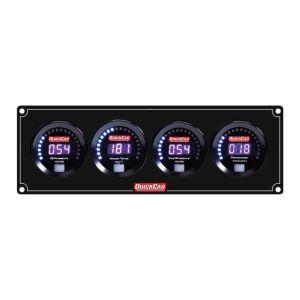 QUICKCAR RACING PRODUCTS #67-3048 Digital 3-1 Gauge Panel OP/WT/FP100
