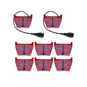 EBC BRAKES USA INC #DP31513/3C Brake Pads Redstuff Front Audi RS3