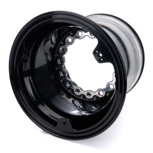 KEIZER ALUMINUM WHEELS, INC. #W15145FIBLB Wheel Wide 5 15x14 5in BS Forged Inner B/L Blk
