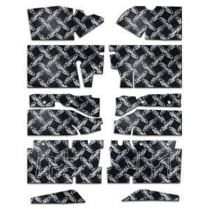 DYNAMAT #XFO M3 F 79-93 Mustang Floor Kit Custom Cut