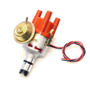 PERTRONIX IGNITION #D189504 VW CAST DISTRIBUTOR 6 VOLT W/ IGNITOR & VACUUM ADVANCE