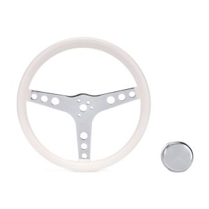 GRANT #831W Classic Wheel White Grip