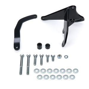 TUFF-STUFF #7667B Alternator Bracket SBC Short Water Pump Black