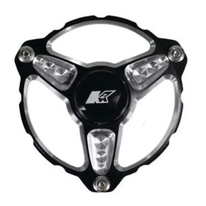 KEIZER ALUMINUM WHEELS, INC. #10P3-LH Front Hub 3 Pin Micro LH w/Bearing Black