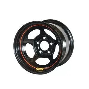 BASSETT #50L52 Wheel 15in x 10in 2in BS 5x5 Black Inertia
