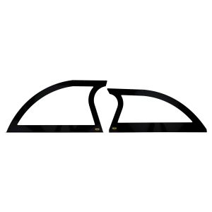 DOMINATOR RACE PRODUCTS #805-AL-BK Aluminum Sails Black Pair Open Style