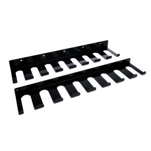 HEPFNER RACING PRODUCTS #HRP6521D-20C-BLK Radius Rod Tray 1.125in & 1.25in-Double Stack  2