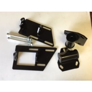 CAR SHOP INC #2345-2377 S10 S15 Blazer Chevy Motor Mount Kit Block and Solid Frame Mounts Two Wheel Dr