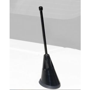 DRAKE AUTOMOTIVE GROUP #AR3Z-18813-BLK 2010-14 Mustang Billet A ntenna (Black)