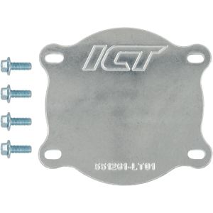 ICT BILLET #551261-LT01 LT Throttle Body Block Off