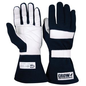 CROW SAFETY GEAR #11694 Gloves X-Small Black Nomex 2-Layer Standard