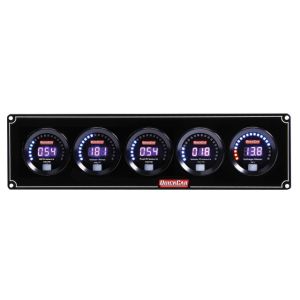 QUICKCAR RACING PRODUCTS #67-5038 Digital 5 Gauge Panel OP/WT/FP100/WP/VT