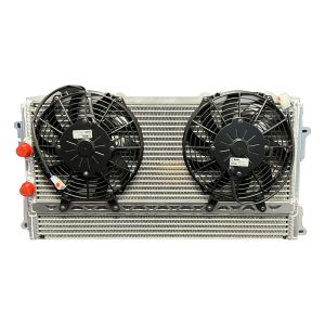 FLUIDYNE PERFORMANCE #ORA.DB-30401.MOD Oil Cooler Module Whelen Modified w/Dual Fans