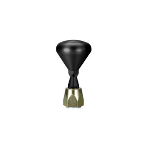 LOKAR #ES6L80HXMB ES Shifter GM 6L80 4in Lever Mushroom Knob