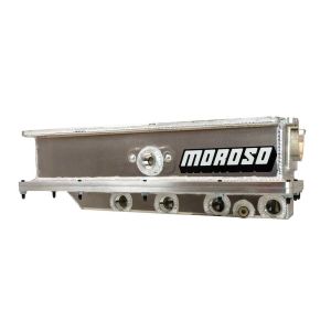 MOROSO #20395 Oil Pan SBF 351W Dry Sump 2-Piece