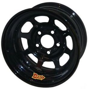 AERO RACE WHEELS #58-104730 15x10 3in 4.75 Black