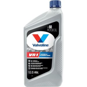 VALVOLINE #822403-C HP 60W Racing Oil VR1 1 Quart Valvoline