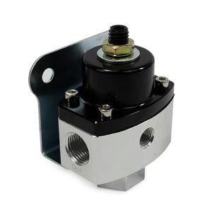 TOP STREET PERFORMANCE #JM1057BK Billet Fuel Regulator 5-12psi Black Top