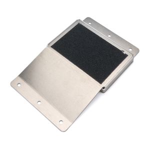 Ti22 PERFORMANCE #TIP4107 Heel Riser 1/2in Tall 4.25in Wide Aluminum