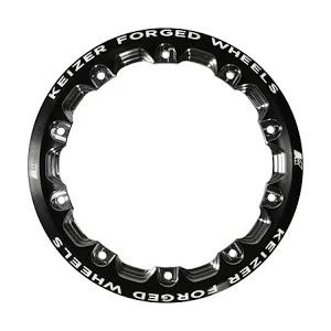 KEIZER ALUMINUM WHEELS, INC. #10FBLRINGB Beadlock Ring 10in Forged Black