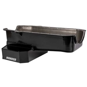 MOROSO #21317 SBC C/T Oil Pan - 7qt. RH Dipstick