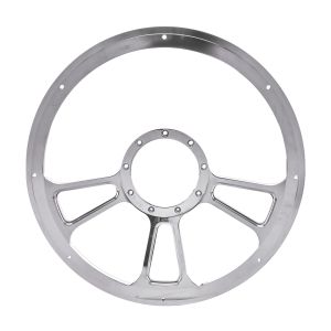BILLET SPECIALTIES #30425 Half Wrap Steering Wheel -Vin Tech