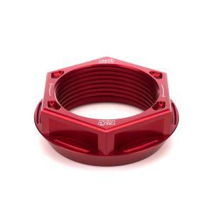 Ti22 PERFORMANCE #TIP2879 Axle Nut RH Lightweight Aluminum Red