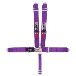 CROW SAFETY GEAR #11005 5-Pt Harness Small Latch Purple Bolt In Pull Down