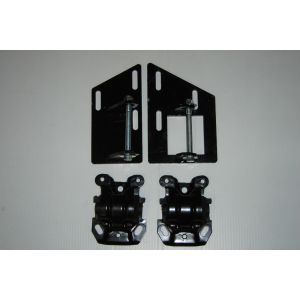 CAR SHOP INC #2347-A2435 S10 S15 Blazer Sonoma 350 SBC V8 4 Wheel Motor Mounts with Rubber Frame Mounts