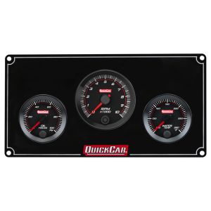 QUICKCAR RACING PRODUCTS #65-2031 RedLine Panel 2-1/16in 2-1 OP/WT w/Tach