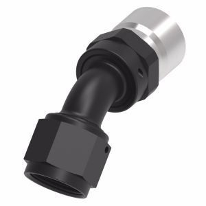 AEROQUIP #FCL4222 6an StreetLite Crimp Fitting 45-Degree