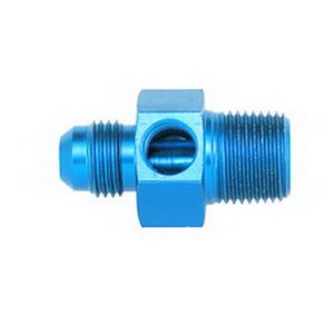 AEROQUIP #FCM2276 #6 to 1/4in NPT Str Adpt w/ 1/8in NPT Port