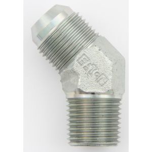 AEROQUIP #FCM2587 45 Male Elbow #8 To 1/4 Npt Steel Fitting