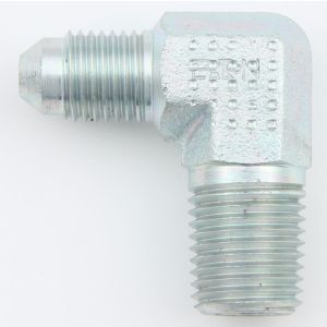 AEROQUIP #FCM2616 90 Male Elbow #6 To 1/4 Npt Steel Fitting